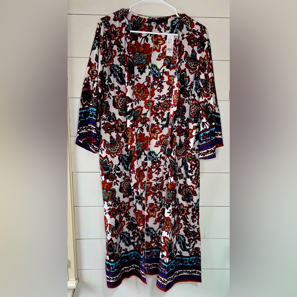 Women’s Medium Floral Kimono New York and Co